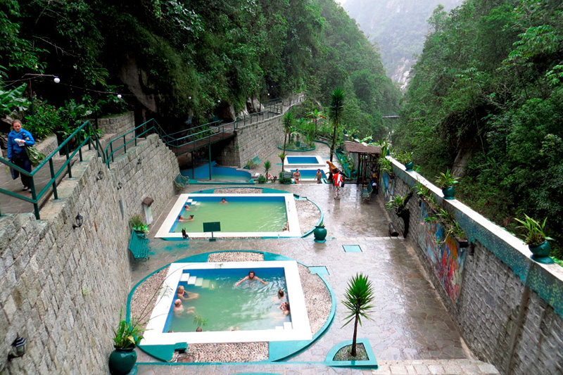 Fontes termais de Machupicchu Pueblo