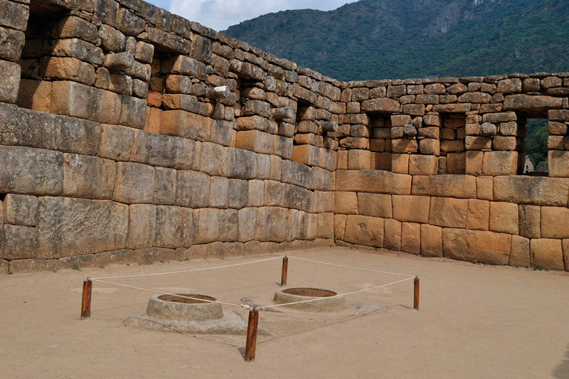 Mirrors of water Machu Picchu