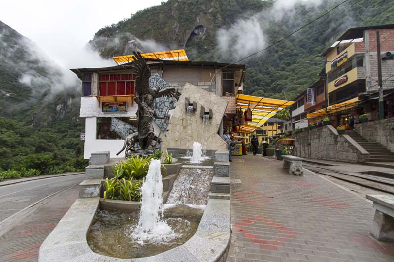 Street of Aguas Calientes