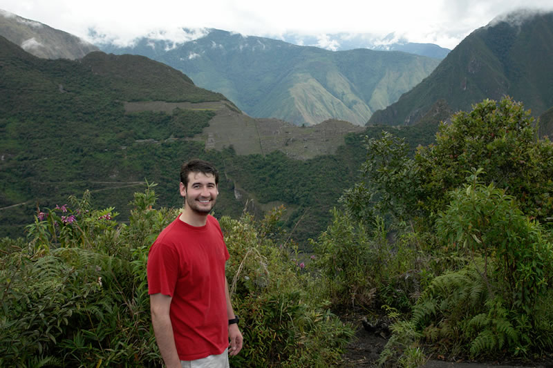 View of Machu Picchu from Putucusi Mountain