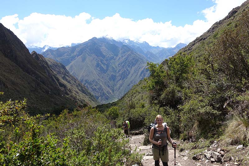 Trilha Inca para Machu Picchu