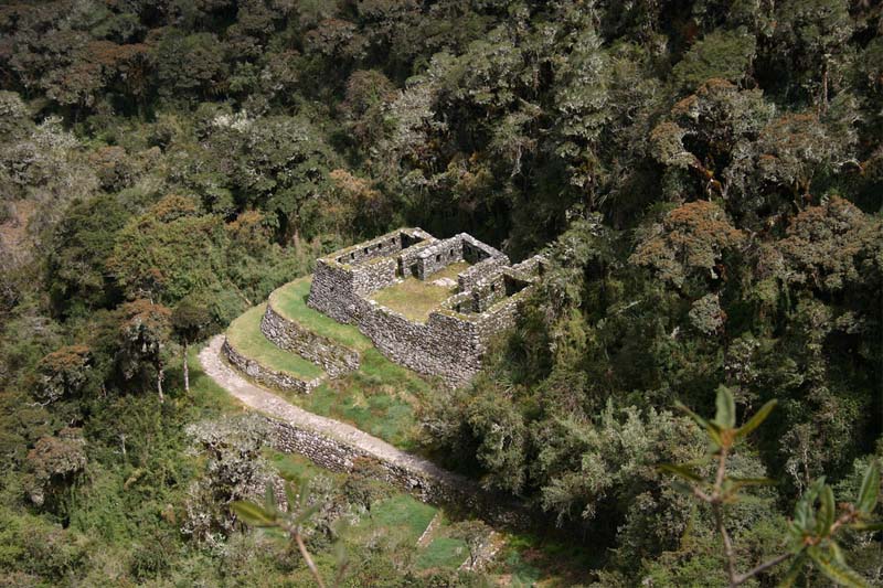 Camino Inca, restos arqueológicos