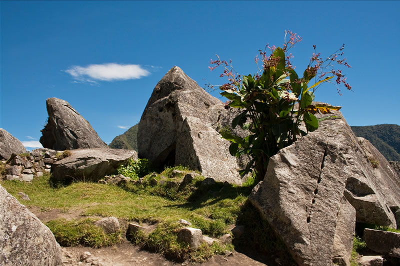 Steinbruch in Machu Picchu