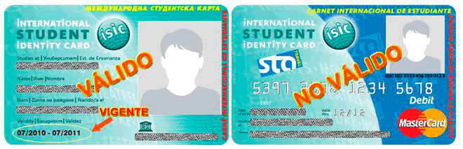 ISIC card