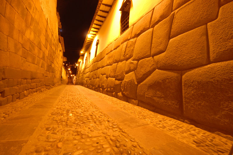 Street of the city of Cusco