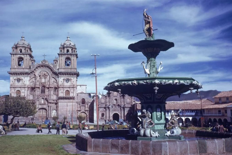 The Sioux Indian who mistakenly arrived in Cusco and rose for some time in the Plaza de Armas