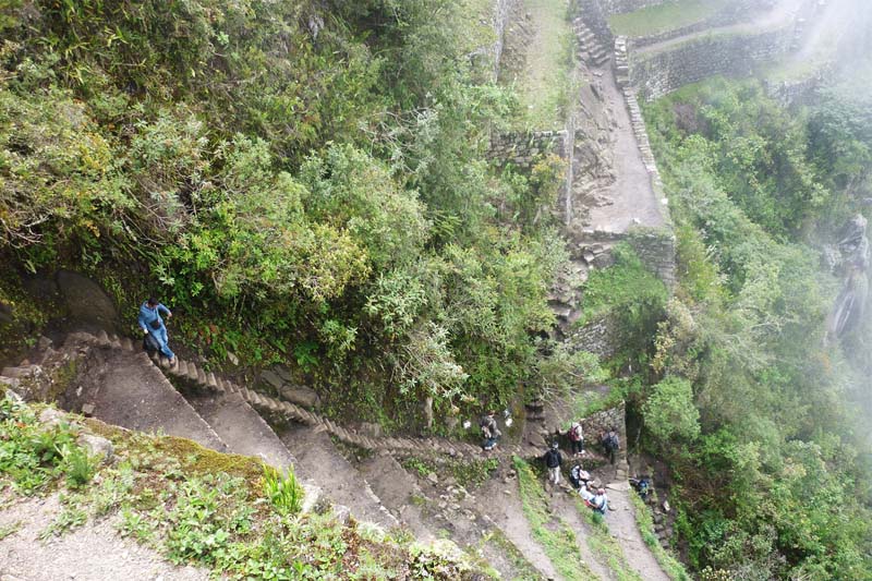 Escaliers Huayna Picchu