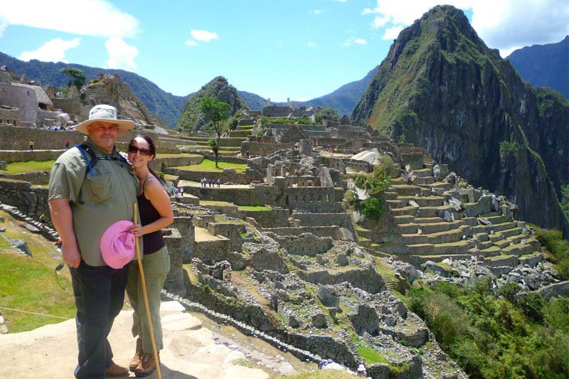 Spouses in Machu Picchu