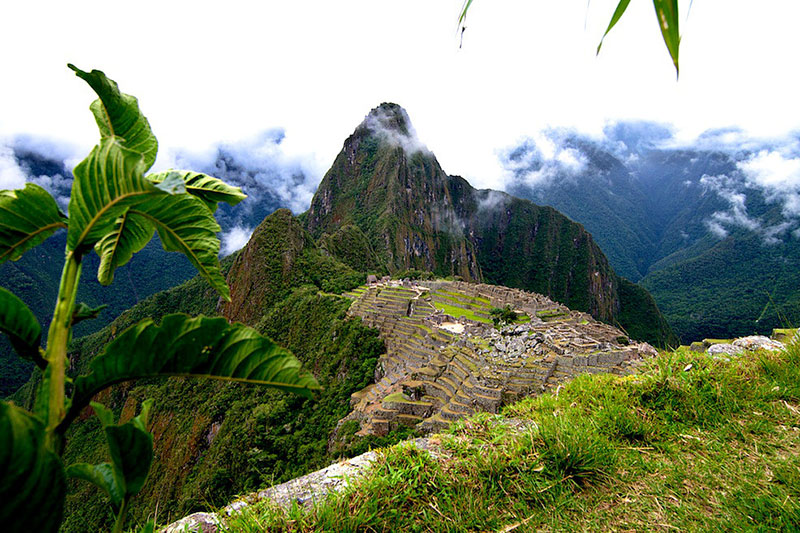 Machu Picchu along the Santa María route