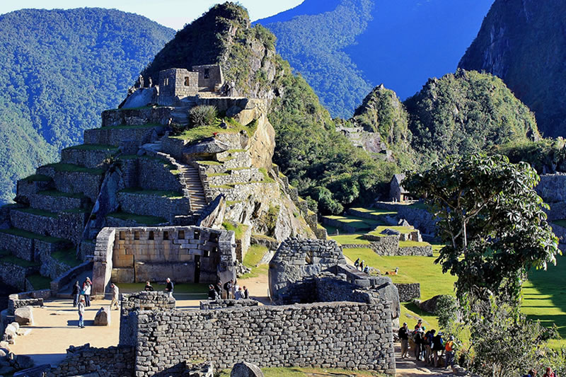 Sacred place Machu Picchu