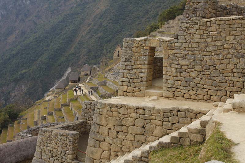 Estructuras incas Machu Picchu