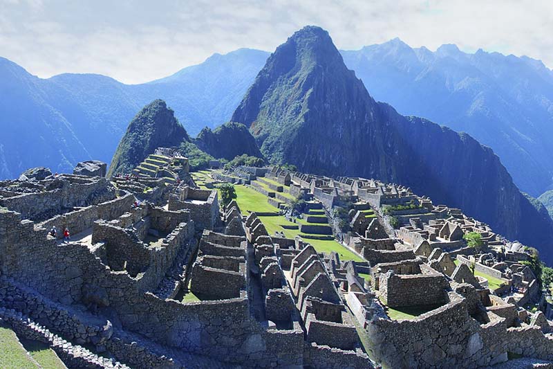 Inca city of Machu Picchu
