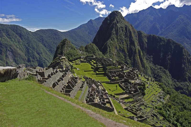 Machu Picchu cálido