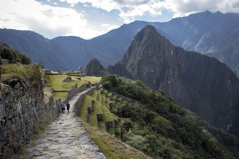Camino Inca, ingresando a Machu Picchu Formas de llegar a Machu Picchu