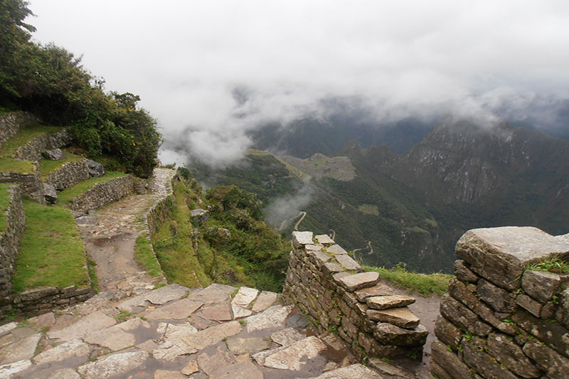 Como subir para a Porta do Sol de Machu Picchu?