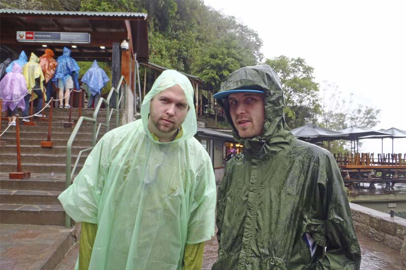 Machu Picchu lluvia