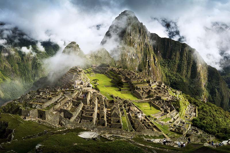 Machu Picchu in the rainy season