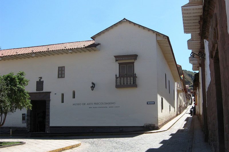 Museum of Pre-Columbian Art in the Square Nazarenas in Cusco