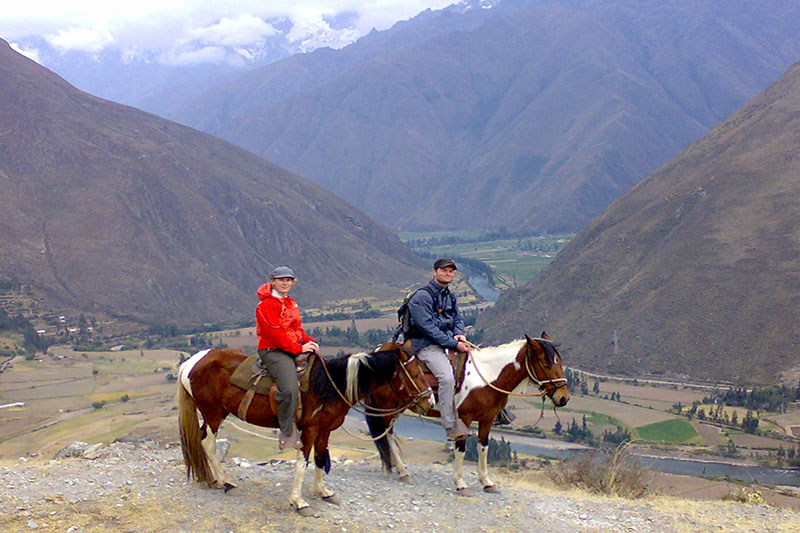 Riding in the Sacred Valley of the Incas