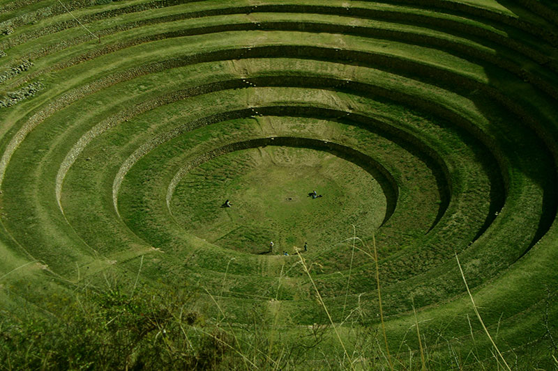 Moray in the Sacred Valley of the Incas