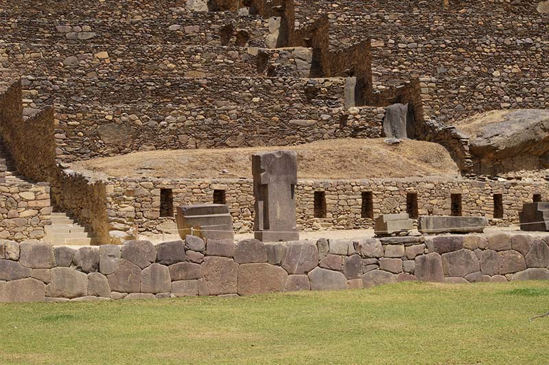Ollantaytambo Autel Inca Trouv Dans La Rivi re Urubamba