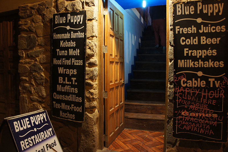 Restaurant in Ollantaytambo