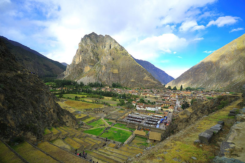 Inca village of Ollantaytambo