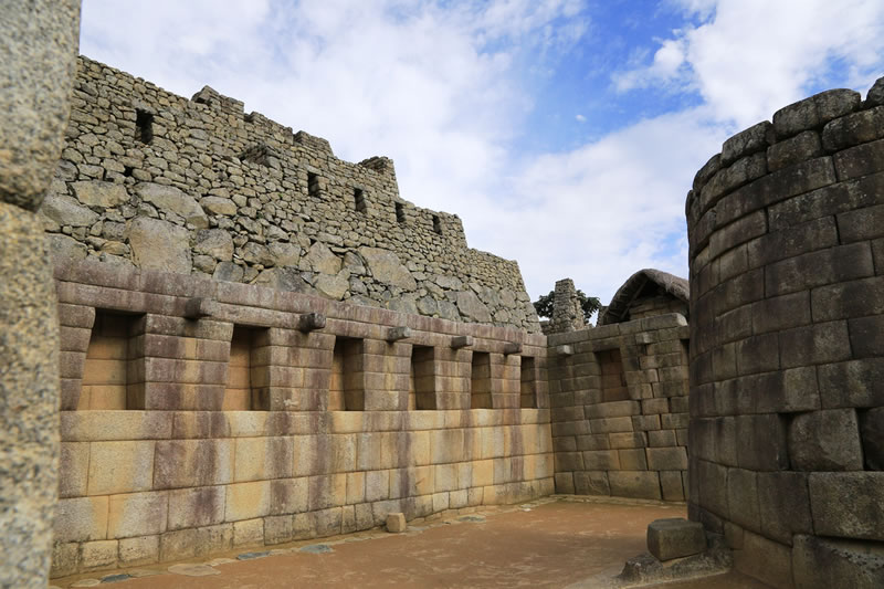 types of walls in Machu Picchu