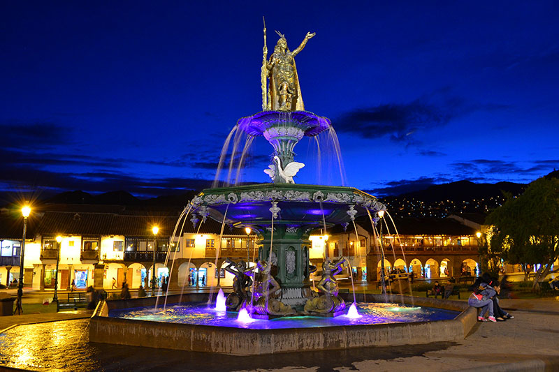 Tribute to the Inca Main Square of the Cusco