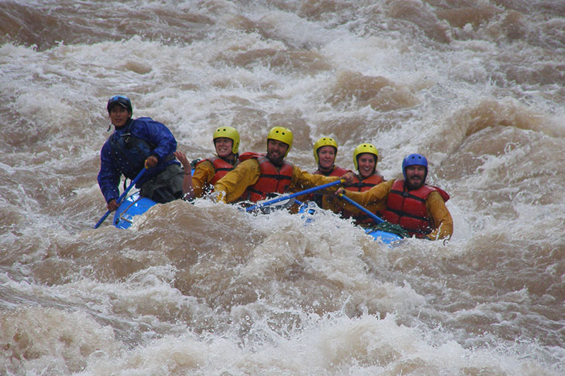 Rafting in Urubamba River Sacred Valley