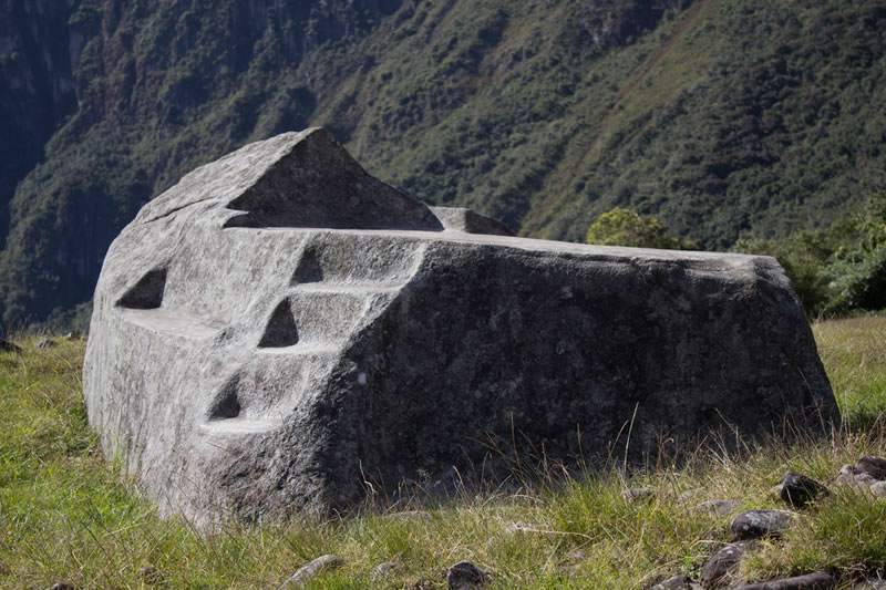 roca funeraria de Machu Picchu