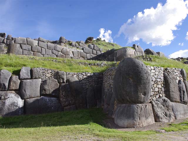 The walls of Sacsayhuaman