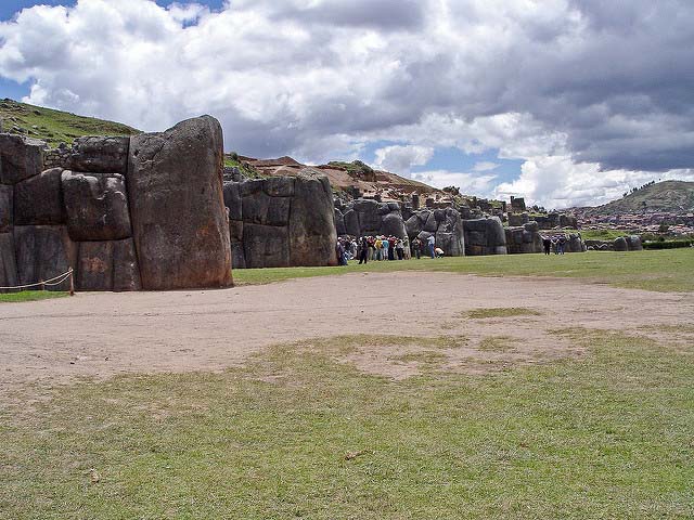 The walls of Sacsayhuaman