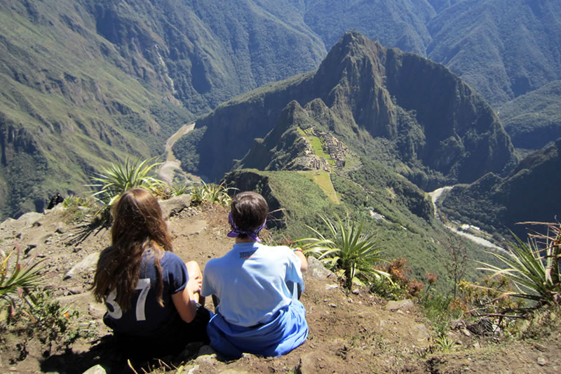 senderismo montaña de Machu Picchu