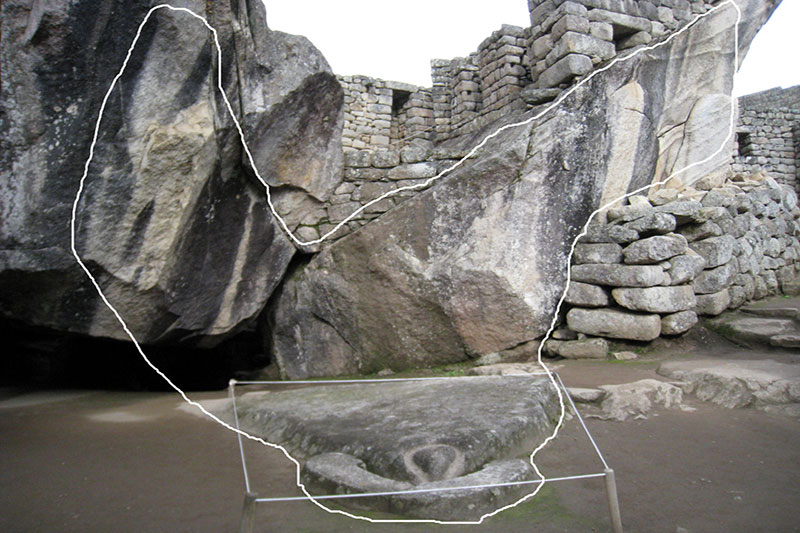 templo condor machu picchu