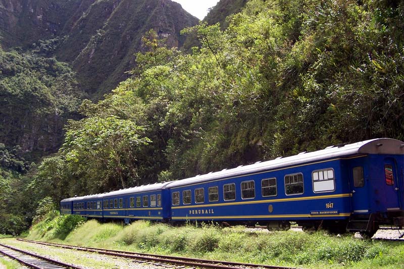 Trem para Machu Picchu