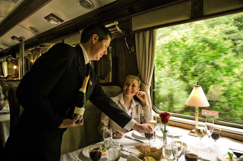 Train Hiram Bingham to Machu Picchu