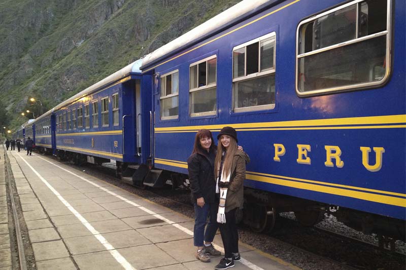 Machu Picchu train