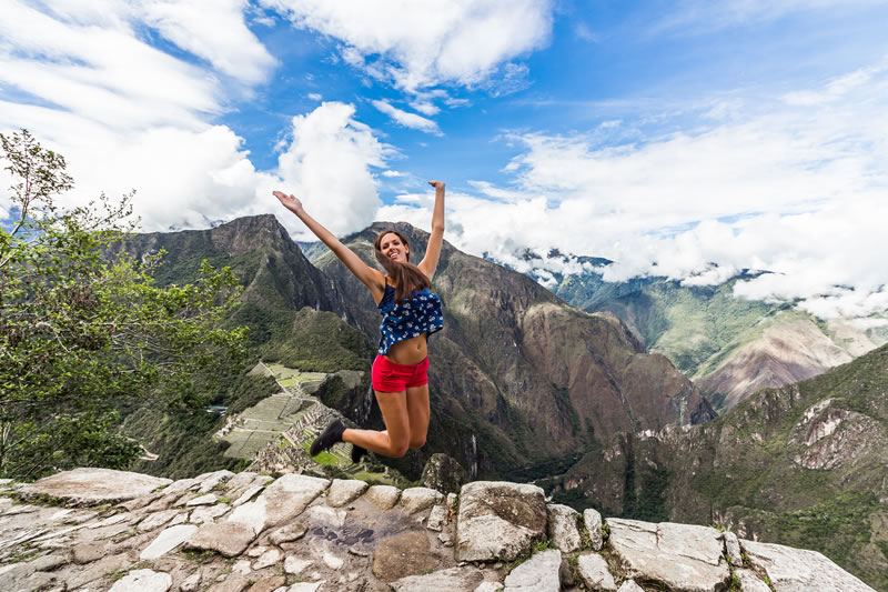 Topo da montanha Huayna Picchu