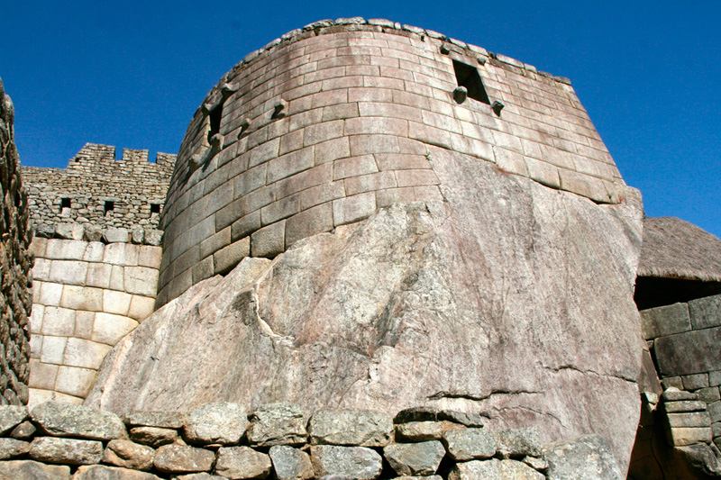 Temple of the Sun Machu Picchu