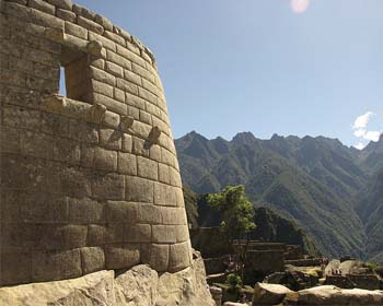 Templo del Sol en Machu Picchu