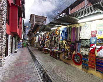 De compras en Machu Picchu Pueblo