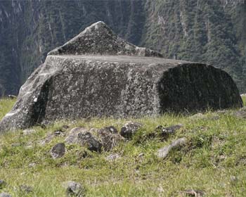 Roca Funeraria en Machu Picchu