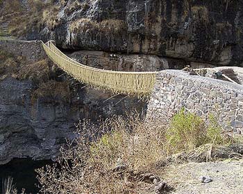 Qeswachaka, el último Puente Inca