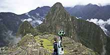 Machu Picchu en Google Street View