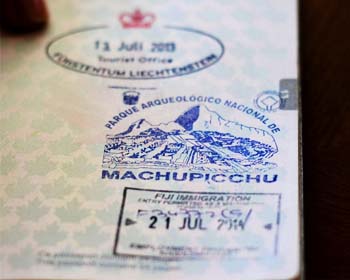 El Sello de Pasaporte de Machu Picchu