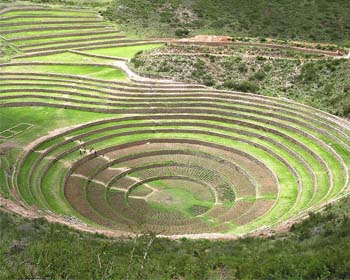 Moray, andenes circulares con microclimas