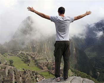 Por primera vez en Machu Picchu