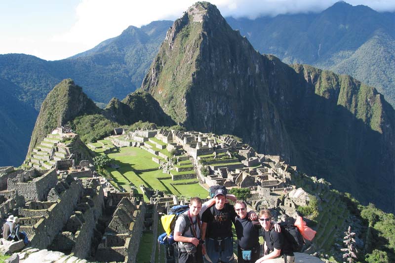 Vista di Machu Picchu