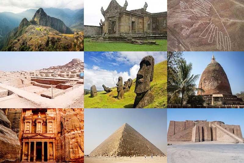 Sitios ancestrales alineados alrededor de todo el mundo